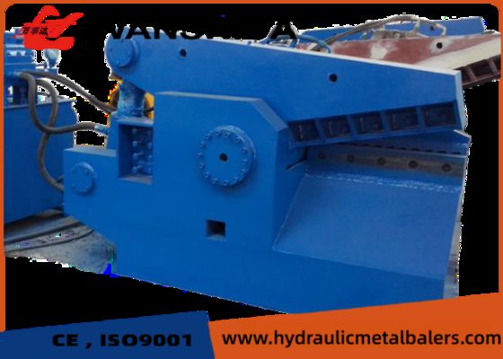 Compact Hydraulic Alligator Metal Shear 45X2kW Metal Recycling Plants Electric Metal Shears