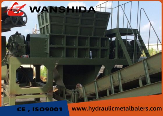 7.5kW scrap metal shredder 20T/H - 25T/H industrial shredder for metal