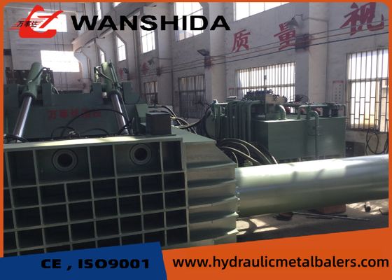4000kN Scrap Steel Baler Scrap Metal Recycling Equipment Chamber 2600 X 2000 X 1200MM