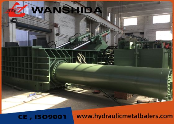 45 X 3KW Scrap Iron Baler  Large Scale Steel Baling Machine For Metal Recycling Centers
