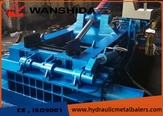 45 X 3KW Scrap Iron Baler  Large Scale Steel Baling Machine For Metal Recycling Centers