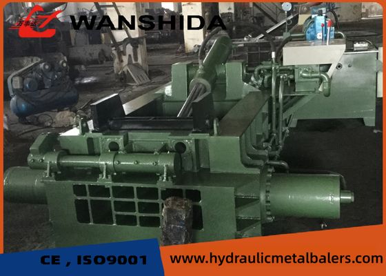 45 X 3KW Scrap Iron Baler  Large Scale Steel Baling Machine For Metal Recycling Centers