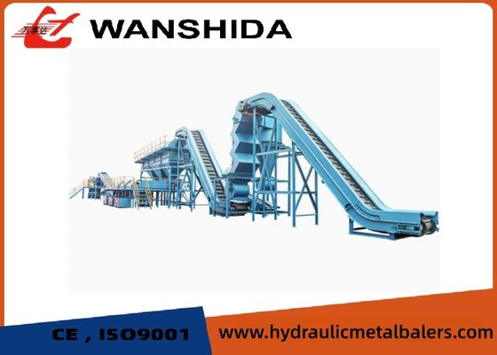20ton/H - 25ton/H Scrap Metal Shredder Scrap Shredder Machine System 1000HP